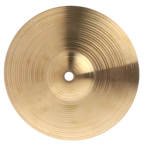 10-tommers messingcymbaler trommemusikkinstrument for spillere