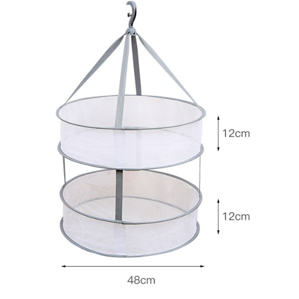 2 Pieces Double-Layer Clothes Drying Net, Clothes Drying Socks