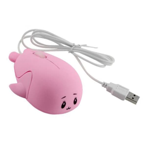 Cartoon Wired Mouse Multifunctional Ergonomic Design Innovative Cute USB Computer Mouse for Computer Laptop Desktop