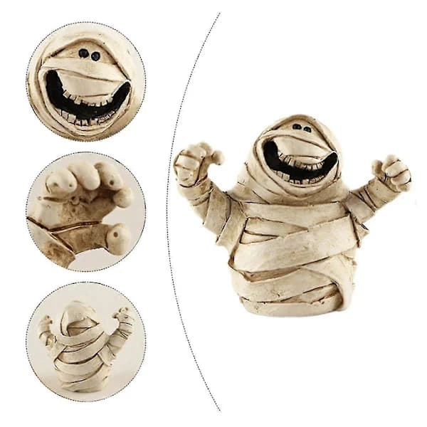 2025 Halloween Table Decorations The, Halloween Decorations Gothic Spooky Mummy Resin Figurine