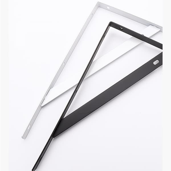Kraftig hylle - 2 stykker - Veggmontering - Athena - Dybde 300mm -