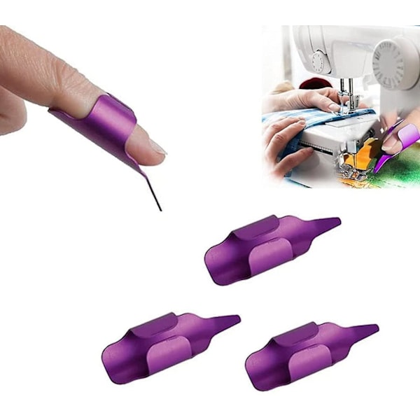 3pcs Sewing Finger Thing Pusher,fingerthing Thread Controller,sewing Fabric Ironing Tool