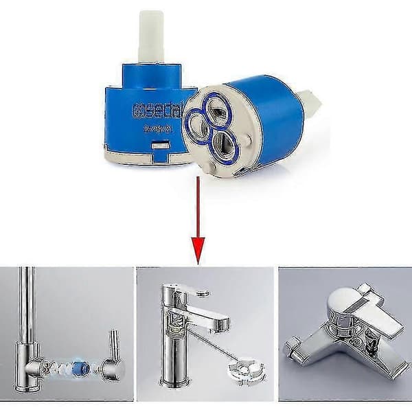 Sedal 40mm Keramisk Kraninnsats For Enkeltgrepsventilbytte