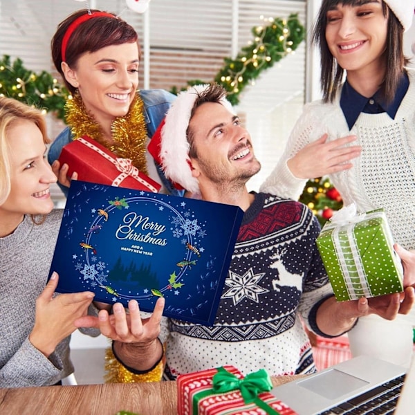 Fiske-Adventskalender 2024 Adventskalender för Vuxna Fiskebete Adventskalender 24 Dagar Julnedräkning Fiskeutrustning Adventskalender C