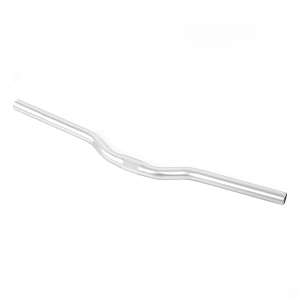 Aluminium Fixed Gear Bicycle Road Bike Fixed Gear Riser Bar Handlebar 25.4mm*520mm (Silver)