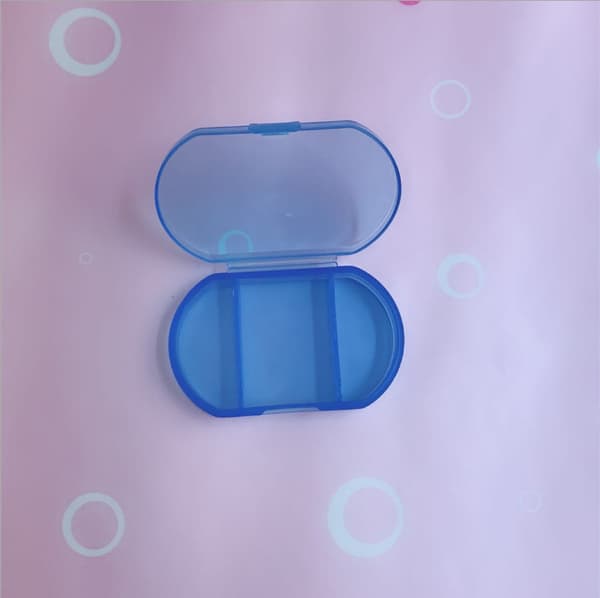 Pilleeske Mini Etui 3 Rom Dispenser Reiseetui Medisin
