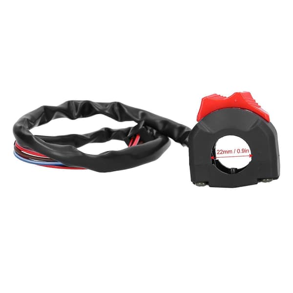 7/8 tommer Styrkontakt Vandtæt Motorcykel Start Stop Knap Controller Universal