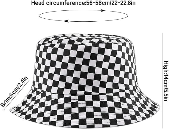 Vendbar hat Bucket Hat Fiske solhat til kvinder piger，Ch