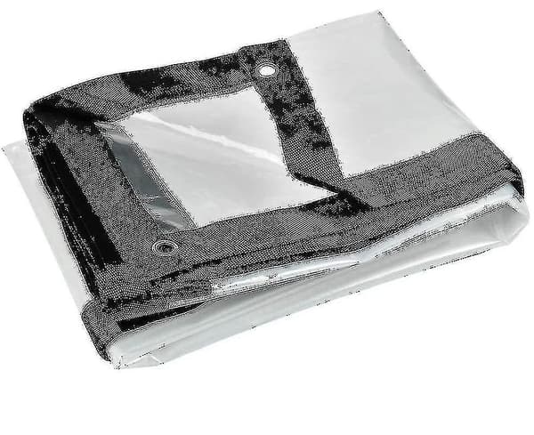 Kirkas pressu Vedenpitävä paksu pressukangas silmukoilla [DB] 2x2 M 2x2 M