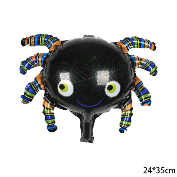 10 st Halloween ballong rolig dekoration - MSLINI svart spSLINdel