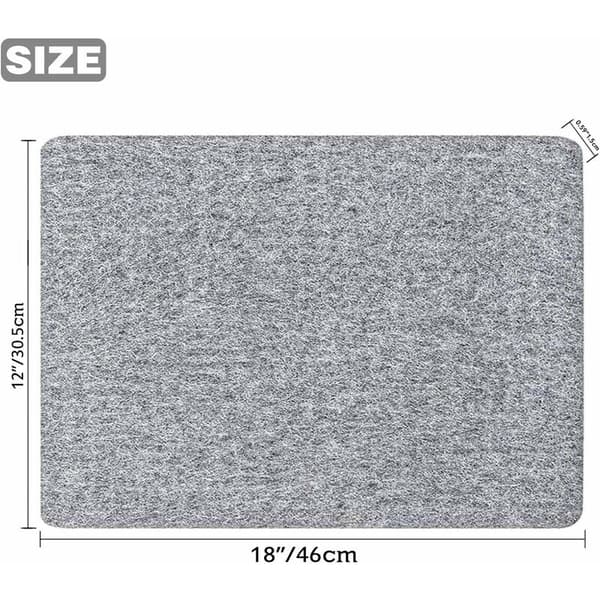 Wool Felt Ironing Mat 30.5x46, Portable High-Temperature Ironing Pad for Home Garment Ironing