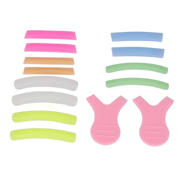 6 Pairs Eyelash Perm Pads Silicone Reusable Various Sizes Professional Soft Safe Lash Lift Pads