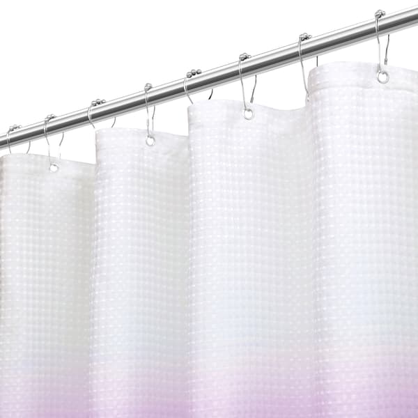 Dusjforheng 180 x 180 cm lilla gradient dusjforheng vanntett trykt polyester dusjforheng