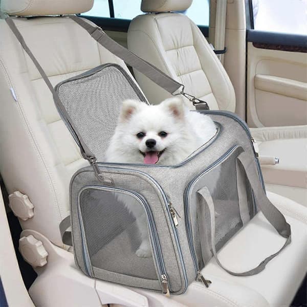 Pet Adventure Gear, Stable Solid Base Airline Approved Portable Travel Crate, Scratch-Resistant Material Lightweight Durable For Unforgettable