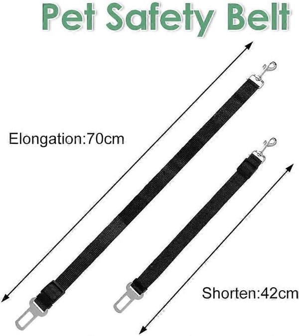 Dog Seat Belt for Car, Car Dog Harness Universal [DB]