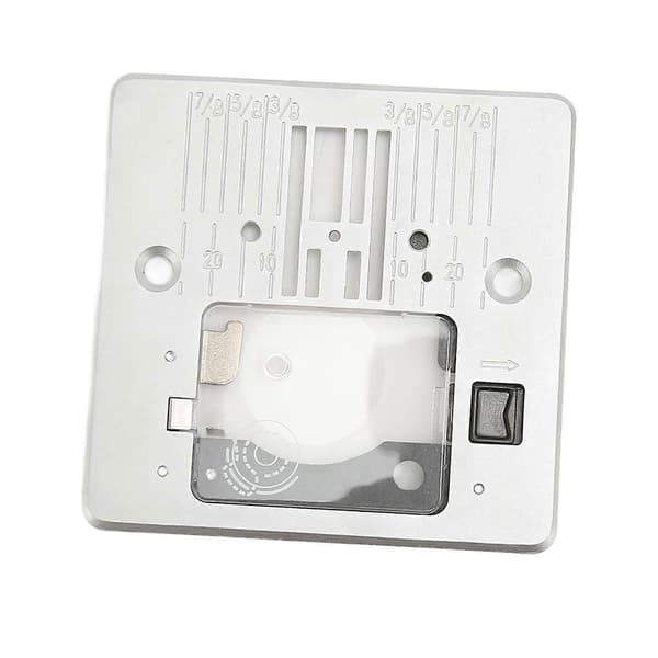 Sewing Machine Needle Plate ABS Q235 Steel Precise Position Durable Needle Plate Replacement for Singer 4411 4423 4432 4452 44S