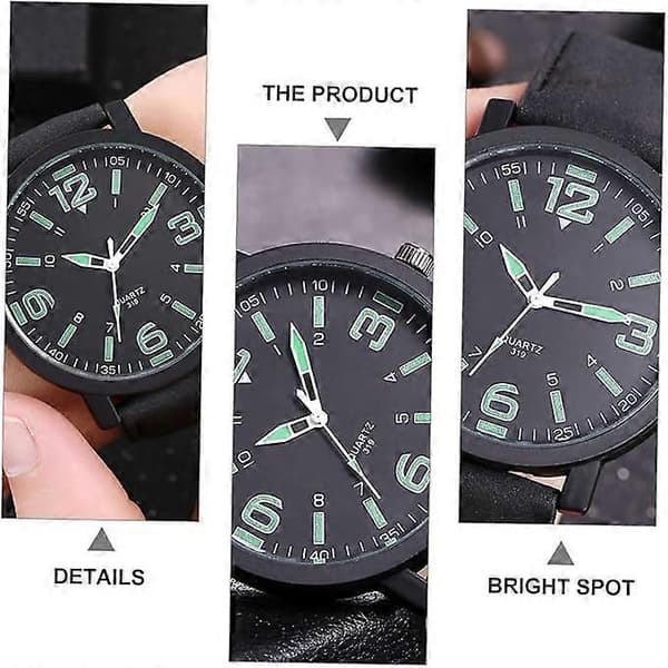 Forretningsarmbåndsur Herreure Klassisk Mode Armbåndsur Holdbart Quartzur