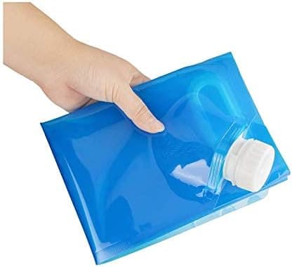 Foldable Water Container Outdoor Foldable Water Bag Container BPA-free Non-toxic Odorless Water Storage Bag
