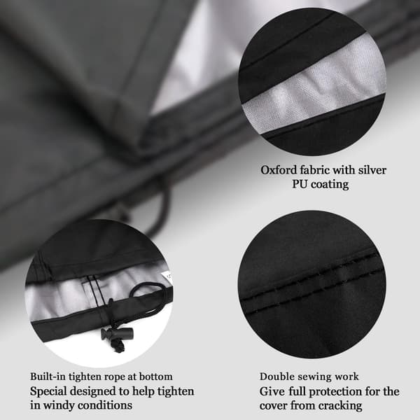 Grill Cover Waterproof Oxford Fabric - Heavy Duty BBQ Grill Co