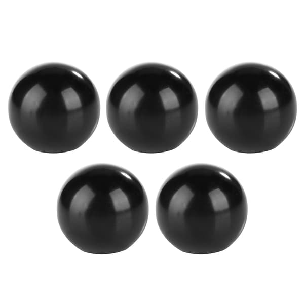 5 Pcs Black Round Ball Bakelite Lever Knob M8*32 Machine Tool Replacement