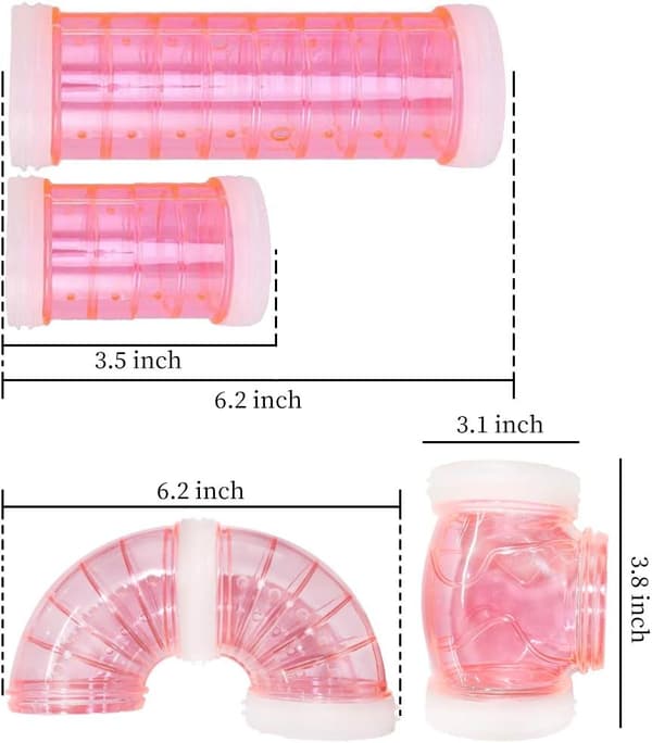 Hamster-rør, udendørs eventyr-rør, transparente materialer, Ha
