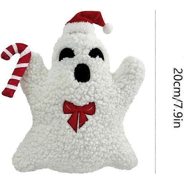 Halloween Pillows Ghost Pillow, Decorative Halloween Pillow Stuffed Ghost Plush Pillow Soft Cute Cushion for Halloween Home Party Decor