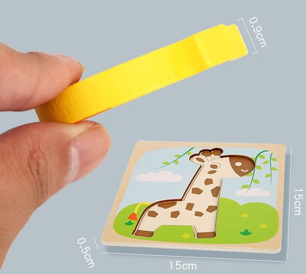 TOY Life Puiset palapelit taaperoille 1-3, palapelit lapsille, vauvan P