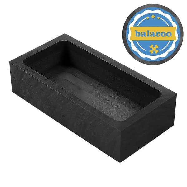 1. Støpeform Metallstøping Smelting Grafittform Raffinering Gull Sølv Kobberform (Svart)