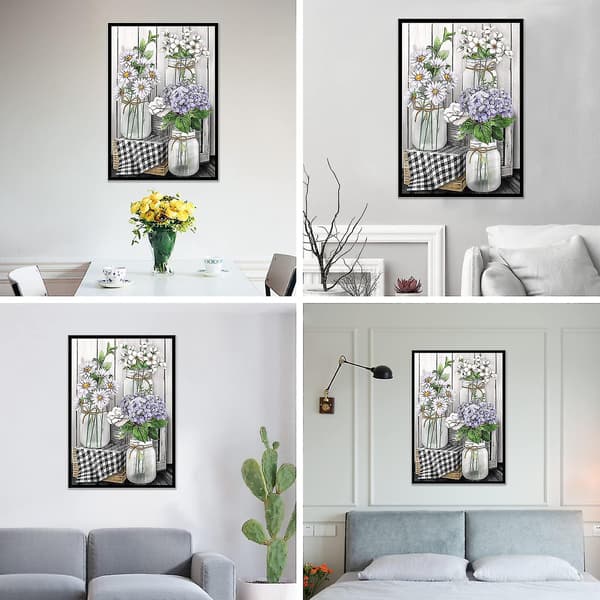 Blomster Diamantmaleri Kit Diamantkunst Kit Til Voksne DIY 5d Fuld Diamantmaleri Kit Blomster Diamantmaleri (Blomst)