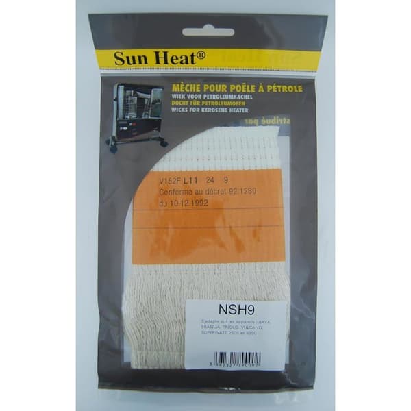 Fotogenvärmare Veke - 2-pack - Specialbomull - Optimerad Förbränning - För Baya- och Kenza-modeller