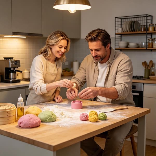 Silikonknytelform, non-stick-belagd, Dega-pressverktyg -