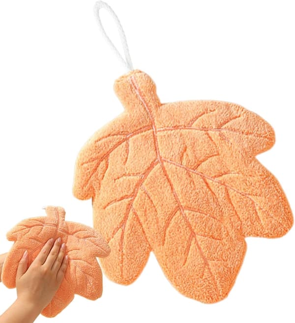 Små håndklær Korallfleece vaskeklut oransje - Orange