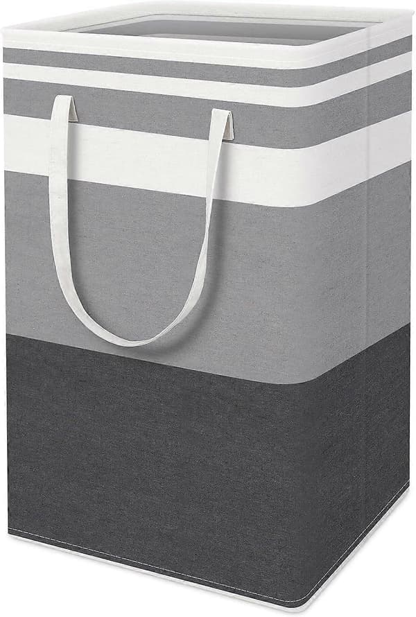 Large Laundry Basket, Waterproof, Freestanding Laundry Hamper, Foldable Tall Clothes Hamper with Extended Handle for Clothes Toys in Dorm (FMY)