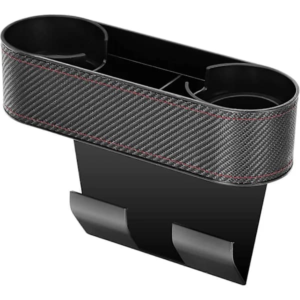 Multifunksjonell drikkeholder for bil, Universal Auto Lastebil Sete Side Koppholder Vannflaskeholder Monteringsstativ Sete Gap Organizer Søm Ki...