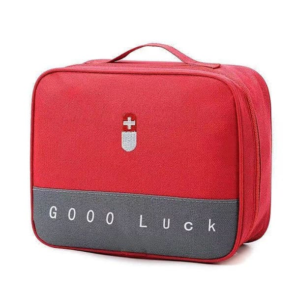 Portable First Aid Bag Home Storage Emergency Kit EVA Bag Red C Red C