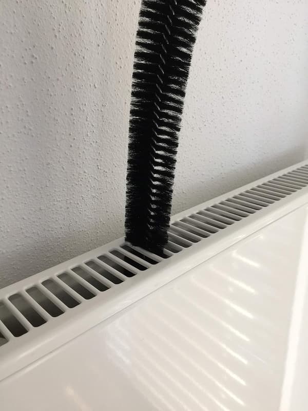 Patteriharja - 70 cm - Pölyharja pattereille - Puhdistusharja - Täydellinen lämpöpattereille