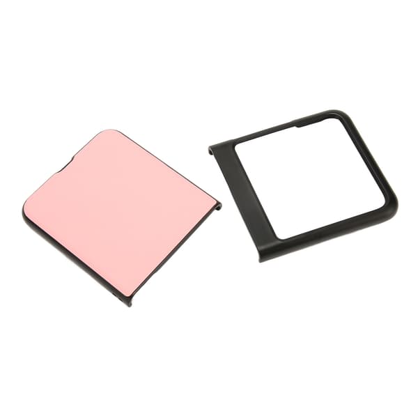 Foldable Phone Case for Motorola Razr 40 Ultra Anti Scratch Shockproof Foldable Screen Phone Case Slim Phone Protective Cover Black and Pink