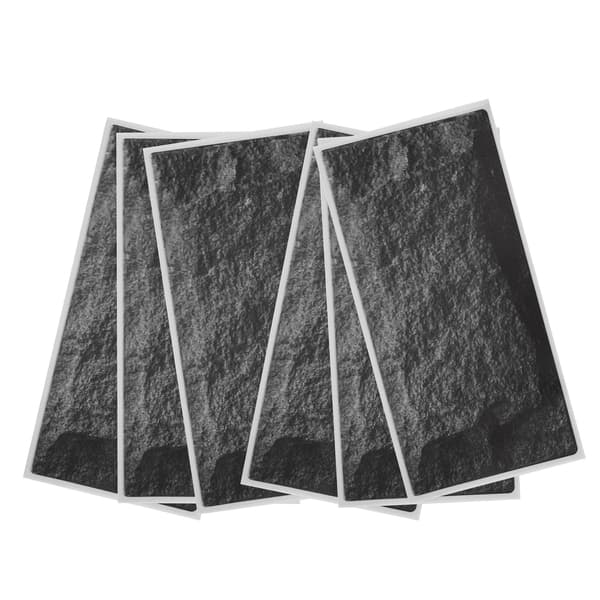 6 pcs Matte Wall Decal Waterproof Self-Adhesive Non-Slip Floor Decor for Home Use