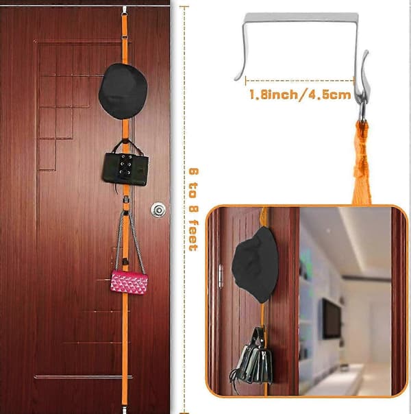 2-pack Cap Rack, Holds up to 16 Caps for Baseball Caps, Cap Holder