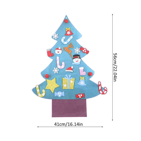 DIY 5D Diamond Painting Christmas Decoration Christmas Tree Window Decal Wall Sticker