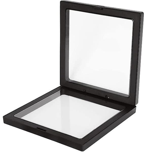 5 st 3D flytande displayfodral flytande displayram, 1 st