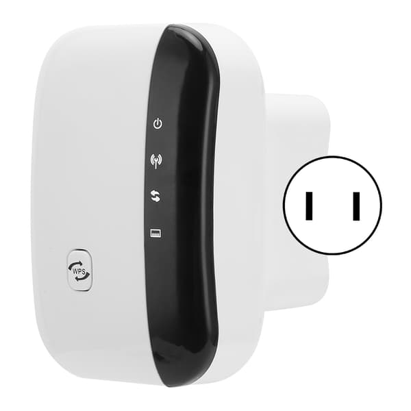 WiFi Repeater Wireless RJ45 Router/AP Mode Hotspot Extender Signal Booster Accessory US Plug