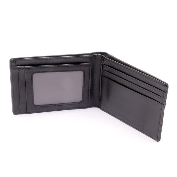 Pung Slim Elegant Bifold Horisontal - Sort Svart black