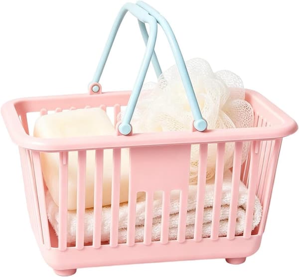 lille kurv til mobiltelefon, med håndtag pink - Rosa