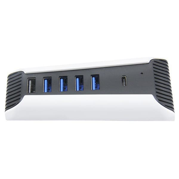 PS5 HUB-konverter USB 2.0 Højhastighedsoverførsel 1-til-5 delt kabelforlænger PS5-tilbehør