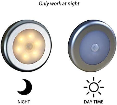 Trådløs bevægelsessensor LED-lampe til garderobe, trapper, hall, køkken, soveværelse (3 stk)