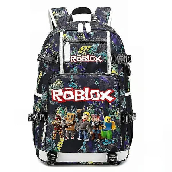 Roblox Rygsæk Holdbar Taske Stor Rejsetaske