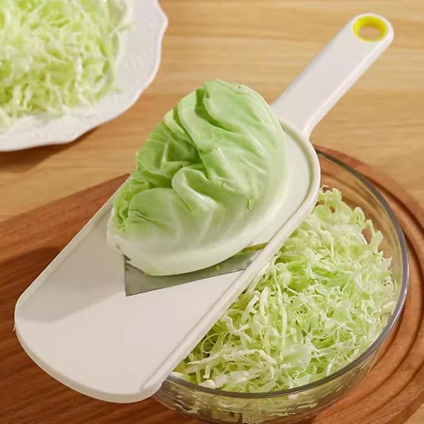 Multifunctional Handheld Slicer - V-shaped Stainless Steel Blade for Kitchen, Vegetable Chopper, Fruit, Cheese Grater, Potato Chip Slicer