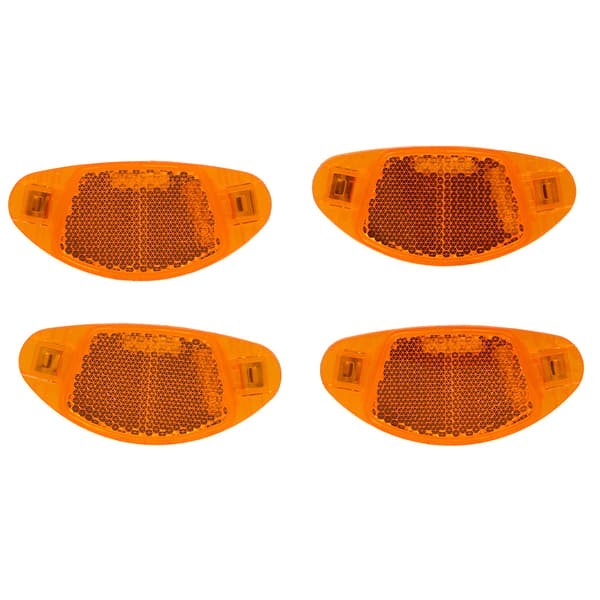 Dunlop sykkelreflekser for hjul 4-pakning