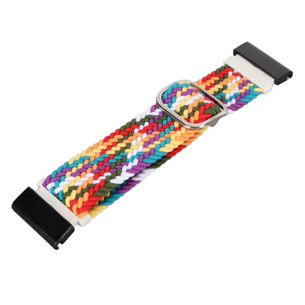 Nylon urrem udskiftning elastisk åndbar vævet justerbar 26 mm spænde urrem til Vertix 2 farverig